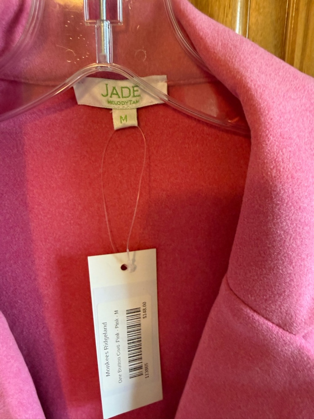Jade Pink Women's Tailored Blazer